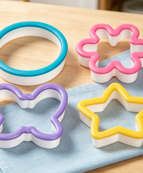 Comfortable Handle Multi-Shaped Household Cookie Molds
